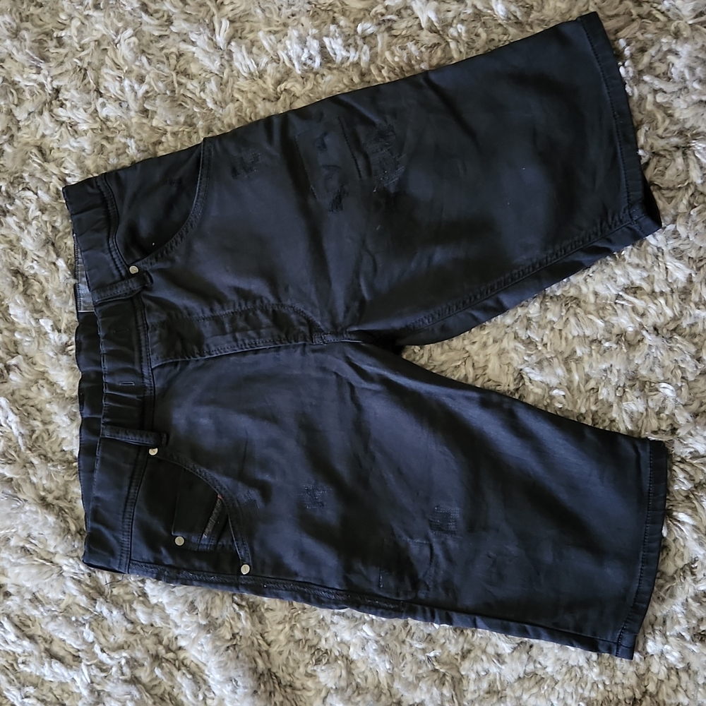 BLACK Men's DIESEL Jogg Jean Shorts